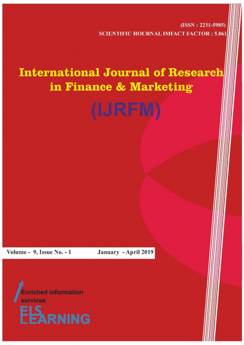 International Journal Of Research In Finance And Marketing 